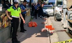 Beton mikserinin altında kalan yaya hayatını kaybetti