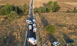 Edirne'de zincirleme kaza: 6 yaralı