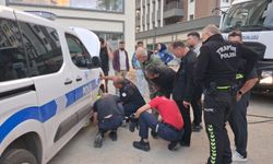 Yavru kedi için itfaiye seferber oldu