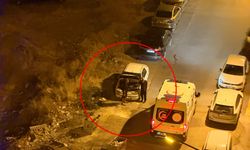 Gece yarısı kornası takılı kaldı mahalleyi ayağa kaldırdı