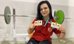 Kornea nakli bekliyordu halterde şampiyon oldu