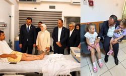 Kıratlı, Kıbrıs’ta tedavi gören yaralıları ziyaret etti