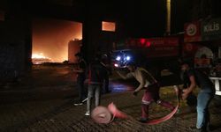 Kilis’te ambalaj fabrikasında yangın