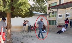 Muhtarı tatbikatı gerçek sandı ilginç görüntüler ortaya çıktı