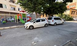 Mahalleli halatla önlem aldı