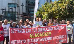Mersin'de emeklilerden AYM'ye seyyanen zam çağrısı