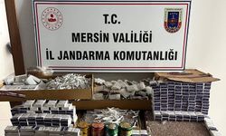 Mersin’de kaçak sigara operasyonu
