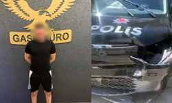 Polis aracına çarpıp kaçtı, 290 bin lira ceza aldı