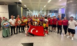 Türk sporcular madalyalarla döndü