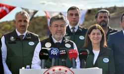 Bakan Yumaklı Çömlekköy Barajı'nda incelemede bulundu