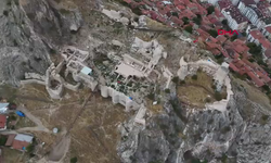Tokat Kalesi’nde restorasyon sürüyor