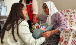 Dudu İrem Toros’tan şehit annesi Fatma Gölgel’e ziyaret