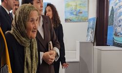 Bob Ross’tan ilham aldı, 81 yaşında ikinci sergisini açtı