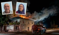Ev yangınında yaşlı çift hayatını kaybetti