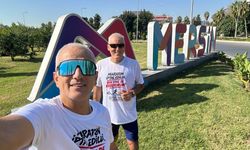 İptal edilen maratonun yerine 27 kilometre koştular