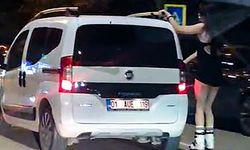 Adana'da patenle tehlikeli yolculuk