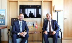 Bakan Bolat, Belçika Başbakan Yardımcısı Prevot ile bir araya geldi