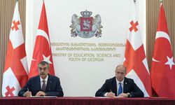 Bakan Tekin, Gürcistan mevkidaşı ile görüştü