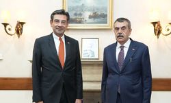 Bakan Tekin, Tiflis'te temaslarda bulundu