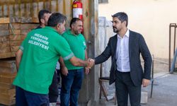 Başkanvekili Dutlu’dan belediye birimlerine ziyaret