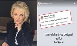 Berna Laçin’in “İzmir daha önce de işgal edildi” paylaşımına soruşturma