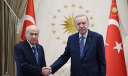 Cumhurbaşkanı Erdoğan, Bahçeli ile görüştü
