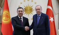 Erdoğan, Kırgızistan Cumhurbaşkanı Caparov ile görüştü