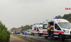 Mersin'de feci kaza: 1'i ağır, 17 kişi yaralı