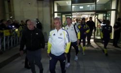 Fenerbahçe ekibi deplasman maçı için Rize'ye geldi