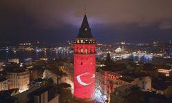 Galata Kulesi’nde 29 Ekim’e özel görsel şölen