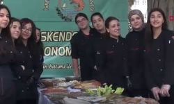 Hatay'da gastronomi öğrencileri marifetlerini gösterdi