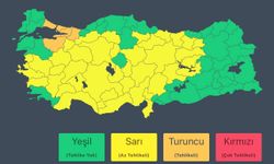 Türkiye genelinde sağanak ve fırtına alarmı