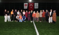 Hatay’da kadınlardan Cumhuriyet Bayramı’na özel futbol maçı