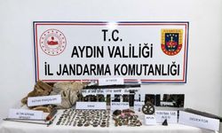 Aydın’da tarihi eser operasyonu: 157 sikke ele geçirildi