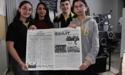 30 öğrenci bir araya geldi, “Divit” gazetesini çıkardı