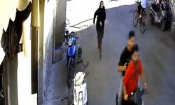 Çantasını gasbeden şüphelinin peşinden koştu