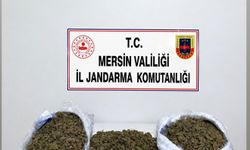 Mersin’de 2 bin 900 gram kubar esrar ele geçirildi