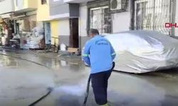 Mersin’de sağanak sonrası temizlik seferberliği