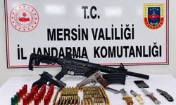 Mersin’de silah ve mühimmat operasyonu