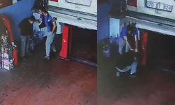 MESEM öğrencisini darbeden oto tamircisi kamerada