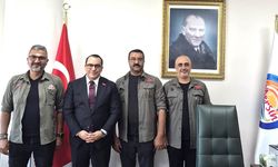 Motorculardan Vali Yardımcısı Kaya’ya ziyaret