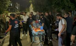 Bisikletli iki çocuğa otomobil çarptı
