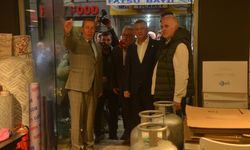 Özgür Özel Rize'de, selden etkilenen esnafla buluştu