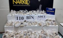 Otomobilden 110 bin yasaklı madde çıktı