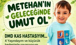 DMD'li Metehan için Gülnar’da doğum günü yapılacak