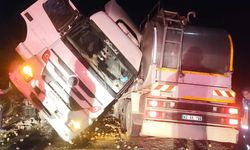 Konya’da süt tankeri ile tır çarpıştı: 1 ölü, 1 yaralı