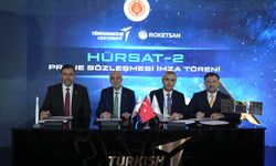 Türkiye'nin yeni uydusu HÜRSAT için ilk imzalar atıldı