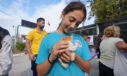 Tarsus’ta minik öğrencilerden can dostlara anlamlı ziyaret