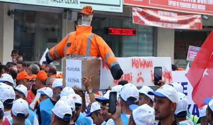 Kayseri’de Kamu İşçilerinden Tabutlu Eylem