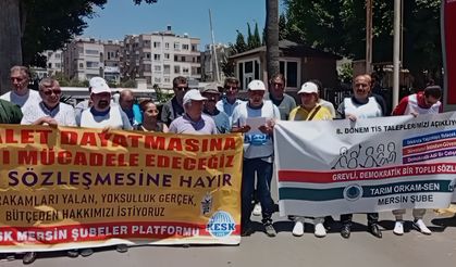 Emekçiler Mersin’de Birleşti: “Sefalette Değil, Refahta Birleşelim!"
